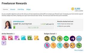 Please help improve this if you can. Freelancer Rewards How To Earn Experience Points Credits Badges Freelancer Blog