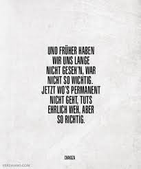 Und Früher Haben Wir Uns Lange Nicht Gesehn War Nicht So Wichtig