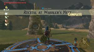 Sole meuniere is a classic french dish usually made with sole fillets dredged through flour and fried in butter then served with a brown butter sauce! Zelda Breath Of The Wild Guide Recital At Warbler S Nest Shrine Quest Voo Lota Shrine Location And Walkthrough Polygon