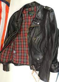 Schott Bros Perfecto Per 2 Motorcycle Vintaged Leather Jacket Made In Usa Nwt Schottbros Steerh Custom Leather Jackets Leather Jacket Outfits Leather Jacket