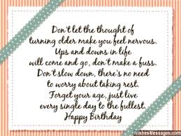 Whenever your birthday comes around, just remember that the older you get, the. 50th Birthday Wishes Quotes And Messages Wishesmessages Com