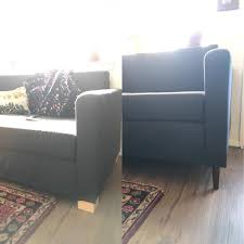 Ikea hack ideas are all the rage these days, and for good reason: Simple Ikea Couch Leg Hack Ikeahacks