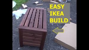 Come shop at ikea's online store now, we have all the outdoor storage you are searching for. How To Assemble An Ikea Storage Box Applaro Youtube