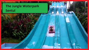 The Jungle Waterpark Bogor Nirwana Residence Wahana Ombak Dan Racer Slide Youtube