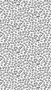 Black And White Cheetah Print Aesthetic White Heart Leopard Print Pink Wallpaper Iphone Iphone Prints Animal Print Wallpaper