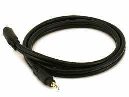 Stereo rca dual phono (left/right) male plugs to 1/8 stereo female jack. Monoprice 3ft Premium 3 5mm Stereo Male To 3 5mm Stereo Female 22awg Extension Cable Gold Plated Black Monoprice Com