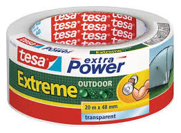 Tesa Extra Power Extreme Outdoor Es Una Cinta De Reparacion De Tejido Reforzada Transparente Apta Para Aplicaciones En Exte Cinta Adhesiva Reparacion Compras