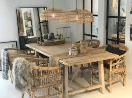 Pièce unique fabriquée de manière artisanale en chine, dénichée par la marque snowdrops copenhagen. Snowdrops Copenhagen Dining Room Table Recycled Pine Wood 200x100xh78h Unique Piece Petite Lily Interiors