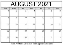 Download free printable 2021 calendar templates in pdf, word, excel, a4 letter, and jpeg. Printable Calendar 2021 Type Calendar