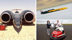 For example, something traveling at mach 5 is traveling at 5 times the speed of sound. Meet The Fastest Cars In The World 20 Years After Thrust Ssc S Land Speed Record Guinness World Records