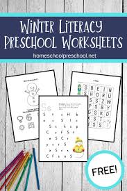 Printable Winter Literacy Activities For Preschoolers In 2020 Winter Literacy Activities Literacy Activities Learn Alphabet Activities