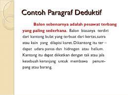 Pangan, gizi dan kesehatan masyarakat. Contoh Paragraf Deduktif Kebersihan Sekolah Contoh Surat