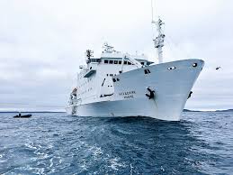 Ship definition, a vessel, especially a large oceangoing one propelled by sails or engines. In The Melting Arctic A Harrowing Account From A Stranded Ship Yale E360