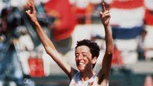Les femmes ne participent à cette épreuve que depuis les jeux de 1984 , à los angeles. Rosa Mota Eterna Campea Atletismo Jornal Record