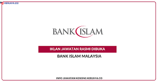 Calon mestilah seorang yang bertanggungjawab, teratur dan terperinci dalam menjalankan tugas. Jawatan Kosong Terkini Bank Islam Kerja Kosong Kerajaan Swasta