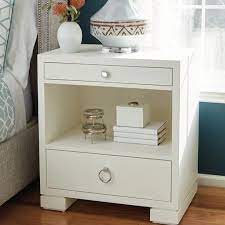 Alex drawer unit, white, 141/8x271/2 a clean look that's easy to like and mix with other styles, either supporting a desk or standing alone. Bungalow 5 Frances 2 Drawer Side Table White Clayton Gray Home