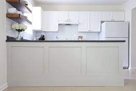 (this post contains affiliate links) Board And Batten Kitchen Island Makeover Angela Marie Made