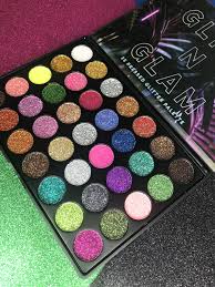 35 Hd Pressed Glitter Palette Glitz N Glam Palette Pressed Glitter Eyeshadow Palette Glitter Eyeshadow Palette Eyeshadow