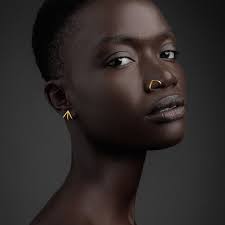 Sterling Silver Triangle Nose Cuff: Gold Clip-on, No Piercing