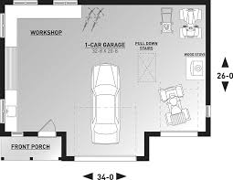 Some are meant for single automobiles, while others are if one is working with a company that does single car garages, they can get a free quote online. 1 Car Garage Plans Find 1 Car Garage Floor Plans Designs