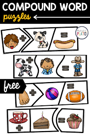 Word search puzzles can be. Free Compound Word Puzzles Playdough To Plato