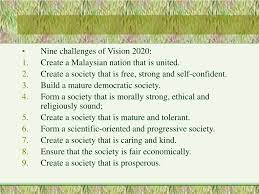 Maybe you would like to learn more about one of these? Discuss The Nine Challenges Of Vision 2020