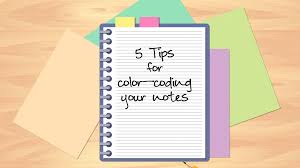 5 Tips For Color Coding Your Notes Study Com