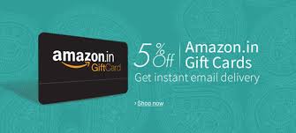 Buy amazon gift cards & vouchers from zingoy with cashback. Amazon In Coupon Flat 5 Off On Insant Delivery Gift Cards