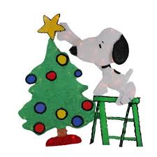 Maybe you would like to learn more about one of these? Peanuts Christmas 32 Prelit Snoopy Decorating Tree Outdoor Decoration Clear Lights Target