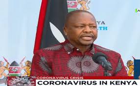 Health cabinet secretary mutahi kagwe is known to speak in a thick nyeri accent. Cs Mutahi Kagwe I Have A Son And Niece Who Are On Quarantine Coronavirus