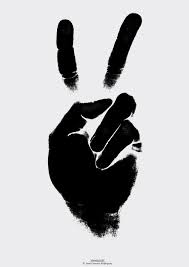 Black And White Peace Sign Hand Clipart Pin By Kristen Spoonts On Art Gallery Wall Ideas Art Graphic Art Inspiration