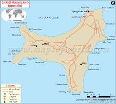 Christmas Island Map Google Map Of Christmas Island