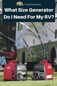 Trailblazing in your rv travel trailer is an exciting way to discover interesting places and one of the most common questions that rv users ask is, what size of generator do i need for a travel trailer? several factors go into determining the. What Size Generator Do I Need For My Rv Rving Know How