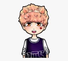 Vivid plum and space violet astro current dorm arrangement: Taehyung Drawing Anime Bts Chibi V Png Transparent Png Transparent Png Image Pngitem