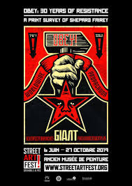 Maybe you would like to learn more about one of these? Shepard Fairey V Tvittere I M Excited To Be A Part Of Gstreetartfest Facing The Giant 3 Decades Of Dissent Series Will Be On View With A Larger Print Survey Titled Obey 30