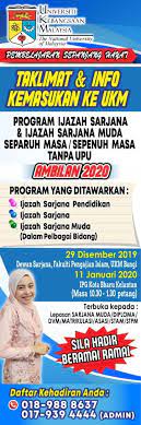 Individu yang berminat untuk meningkatkan kerjaya mereka boleh hadir ke pejabat generasi yang terletak berhampiran dengan lrt/star. Kursus Yang Ditawarkan Di Ukm Untuk Lepasan Spm Malayqerstag