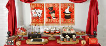 Shop tableware, decorations, favors & much more! Vintage Magic Party Fun365