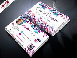 Creative studio business card design. Creative Business Card Psd Template Psdfreebies Com