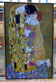 El Beso De Klimt Edredones Patchwork Klimt El Beso