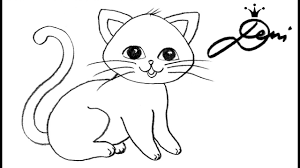 Jede hier veröffentlichte zeichnung zeigt wie man schritt für schritt die linie zeichnet damit das uns interessierende bild entsteht. Katze Schnell Zeichnen Lernen How To Draw A Cat For Children Kak Se Risuva Kote Tiere Malen Youtube