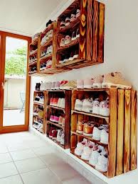 3er Set Obstkisten Schuhregal Mit Zwischenbrett Quer Geflammte Holzkisten Apfelkiste Mittelbrett Vintage Wandregal Holz Rustikal Deko Shabby In 2020 Home Decor Crate Diy Furniture Building Wooden Boxes