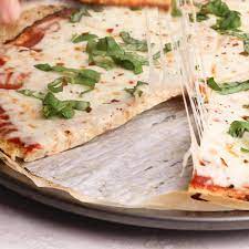Cauliflower Pizza Crust Video Recipe Video Healthy Pizza Recipes Vegetarian Recipes Vegetarian Recipes Healthy