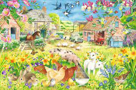 610 tykkäystä · 1 puhuu tästä. Lambing Season 1500 Pieces Falcon Puzzle Warehouse Cottage Art Puzzle Art Cartoon Art Styles