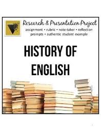 History Of English Research And Presentation Project Ap Language And Composition Teaching Shakespeare Rhetorical Analysis