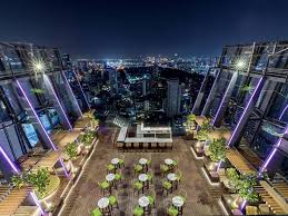 The rooftop bar at the top of bangkok's banyan tree hotel is a favourite because it places you 61 floors above one of the busiest parts of the city. The Best Rooftop Bars In Bangkok