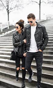 Yuri On Ice Preferences In 2020 Matching Couple Outfits Couple Outfits Leather Jacket Outfits