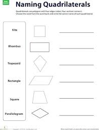 Create at least two different rectangles each with an area of 24 square units. Polygon Review Interactive Worksheet Naming Polygons Sumnermuseumdc Org