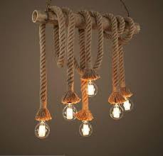 Raekor industrial natural hemp rope hanging pendant light, 10 hexagonal by raekor (1) $57. New Design Retro Single Heads Rope Pendant Lights Loft Vintage Lamp Restaurant Bedroom Diningroom Pendant Lamp Hand Knitted Hemp Rope Light From Chricy 6 25 Dhgate Com