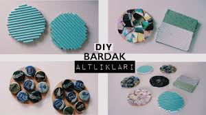 5 Farkli Bardak Altligi Yapimi Kendin Yap Diy Bardak Altligi Bardak Kendin Yap