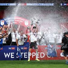 Thomas frank's side secured redemption after heartbreak at wembley last year. Brentford 1 2 Fulham Championship Play Off Final As It Happened Football The Guardian